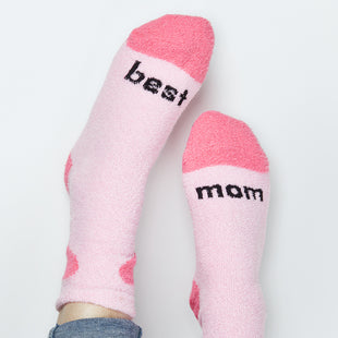 Best Mom Fuzzy Socks