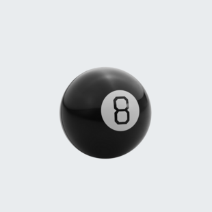 Mini Magic 8 Ball